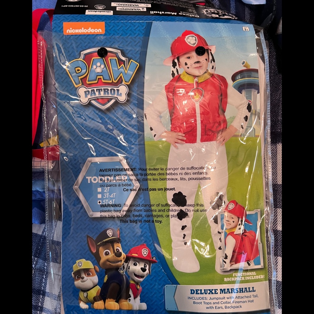 Paw Patrol Marshall Halloween Costume
